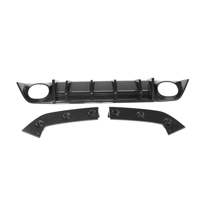 Audi RS3 8Y Limousine Carbon Fiber Rear Diffuser - Revozport