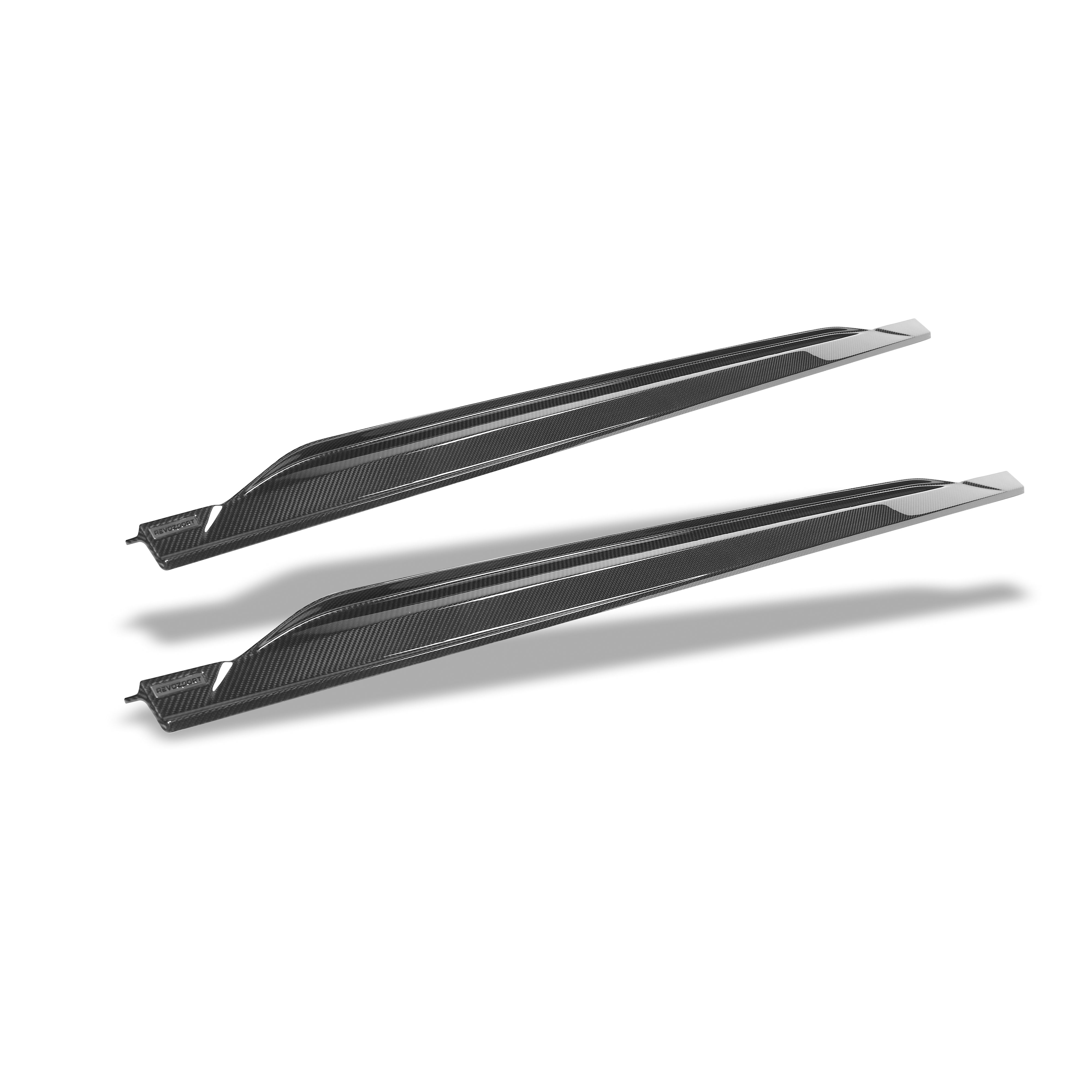 Audi RS3 8Y Limousine Carbon Fiber Side Skirts - Revozport