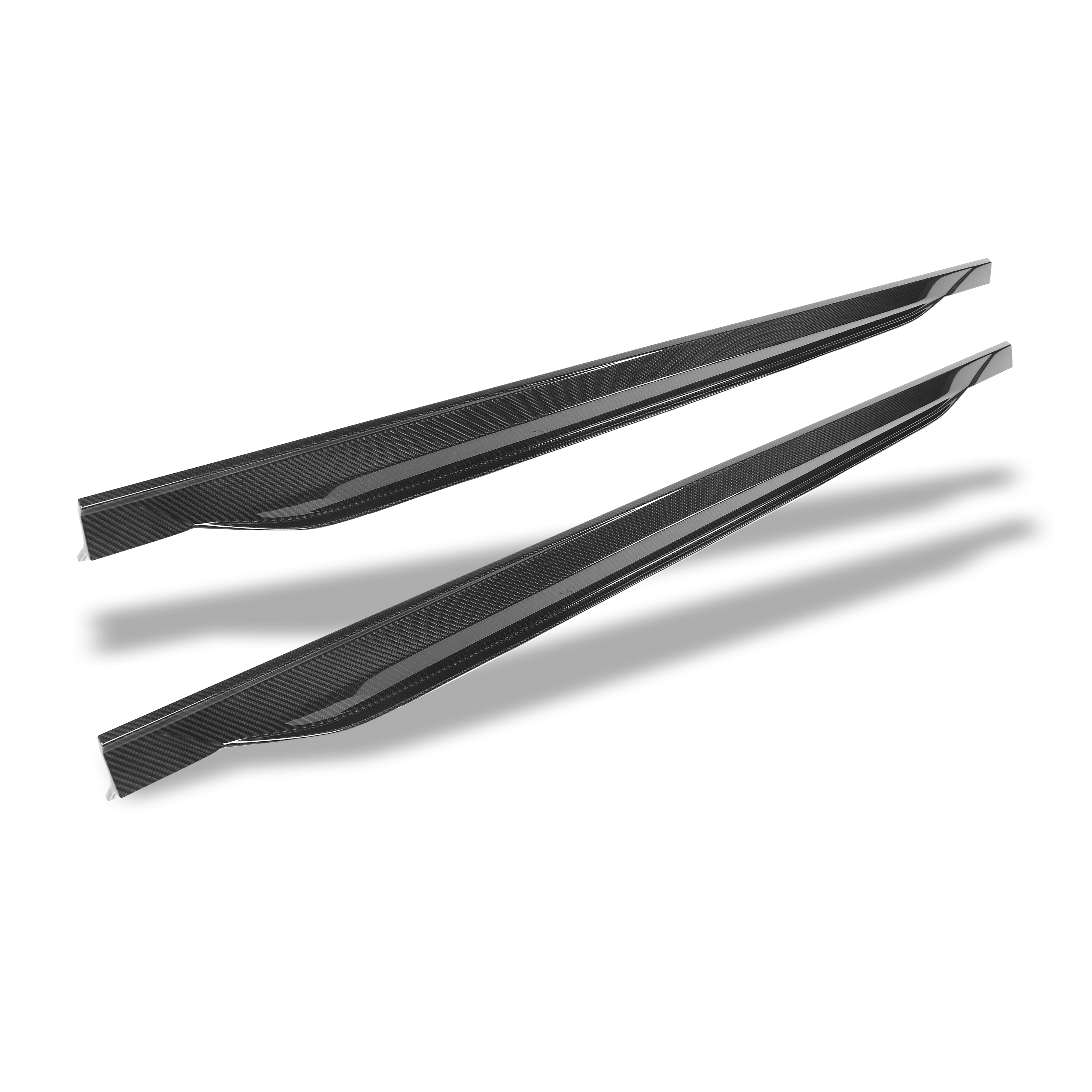 Audi RS3 8Y Limousine Carbon Fiber Side Skirts - Revozport