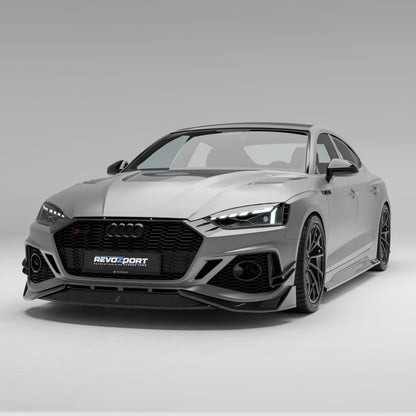 Audi RS5 B9.5 Facelift Sportback Carbon Fiber Front Lip - Revozport