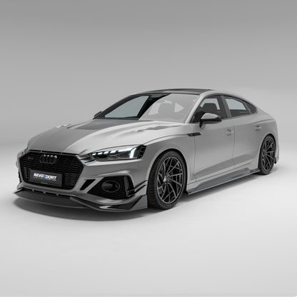 Audi RS5 B9.5 Facelift Sportback Carbon Fiber Front Lip - Revozport