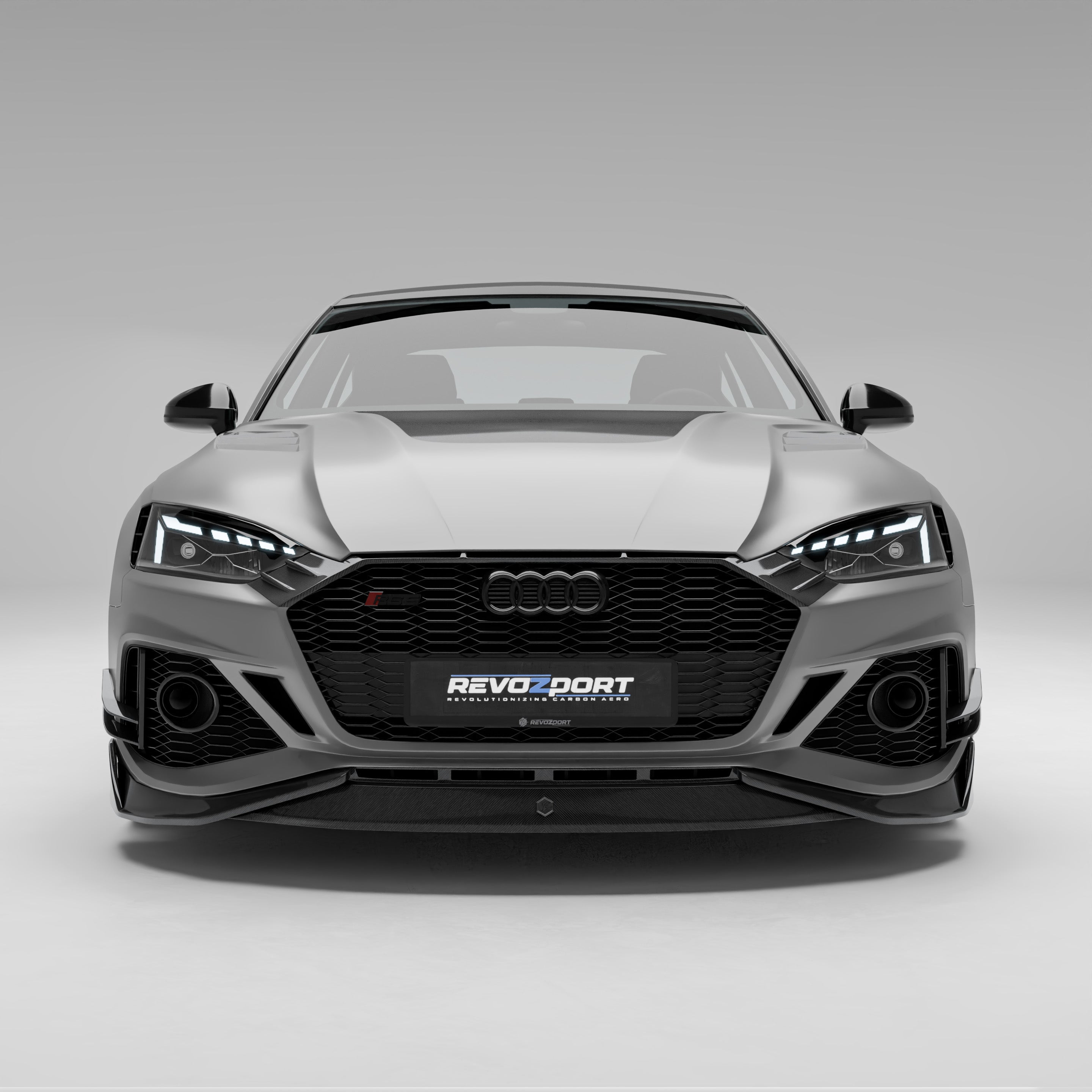 Audi RS5 B9.5 Facelift Sportback Carbon Fiber Grill - Revozport