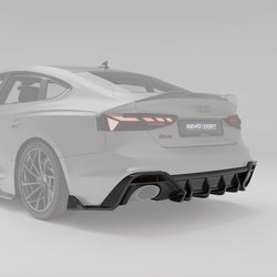 Audi RS5 B9.5 Facelift Sportback Carbon Fiber Rear Diffuser - Revozport