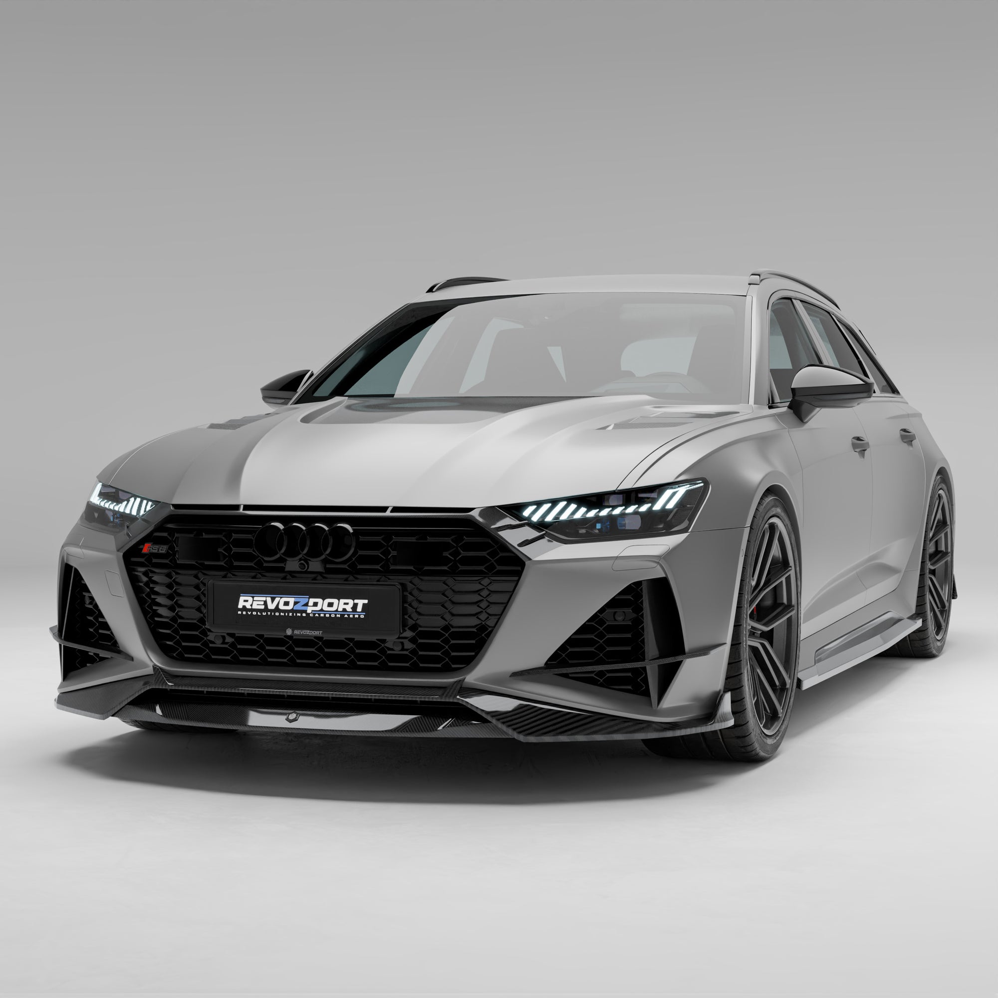 Audi RS6 C8 Carbon Fiber Front Lip
