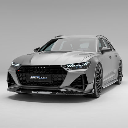 Audi RS6 C8 Carbon Fiber Canards - Revozport