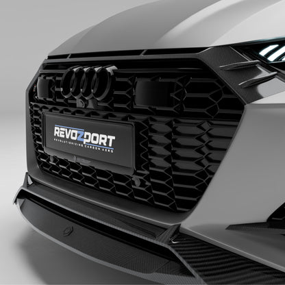Audi RS6 C8 Carbon Fiber Front Grill - Revozport