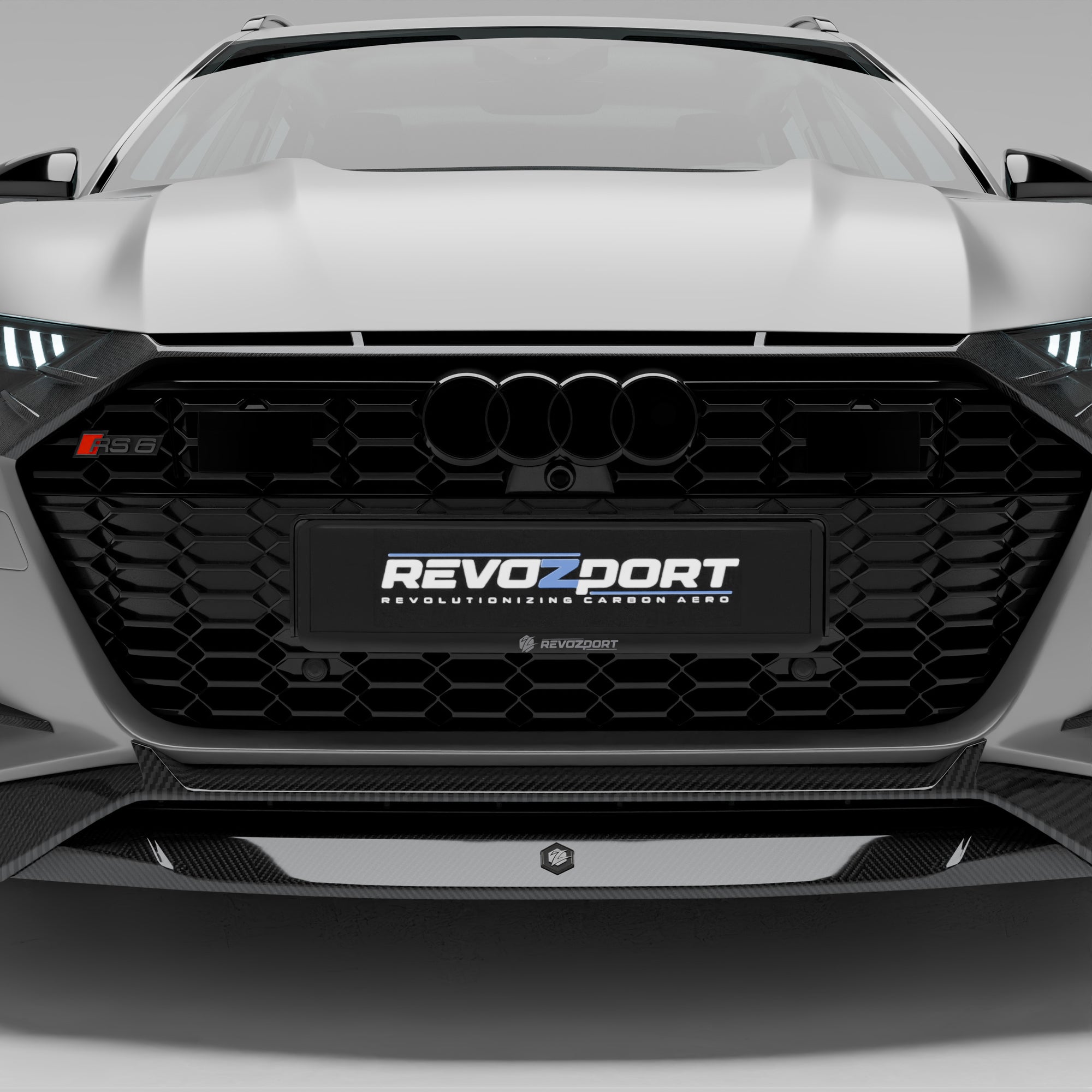 Audi RS6 C8 Carbon Fiber Front Grill