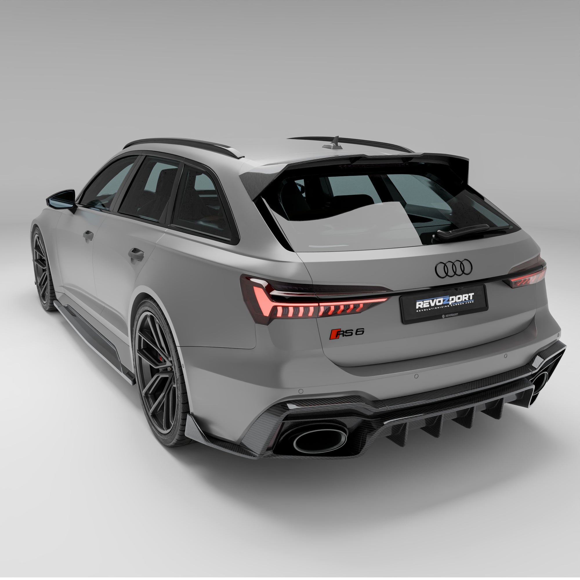 Audi RS6 C8 Carbon Fiber Roof Spoiler