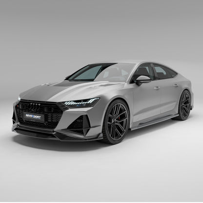 Audi RS7 C8 Carbon Fiber Front Lip - Revozport