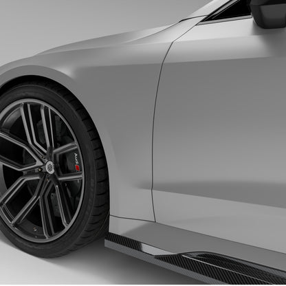 Audi RS7 C8 Carbon Fiber Side Skirts - Revozport