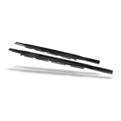 Audi RS7 C8 Carbon Fiber Side Skirts - Revozport