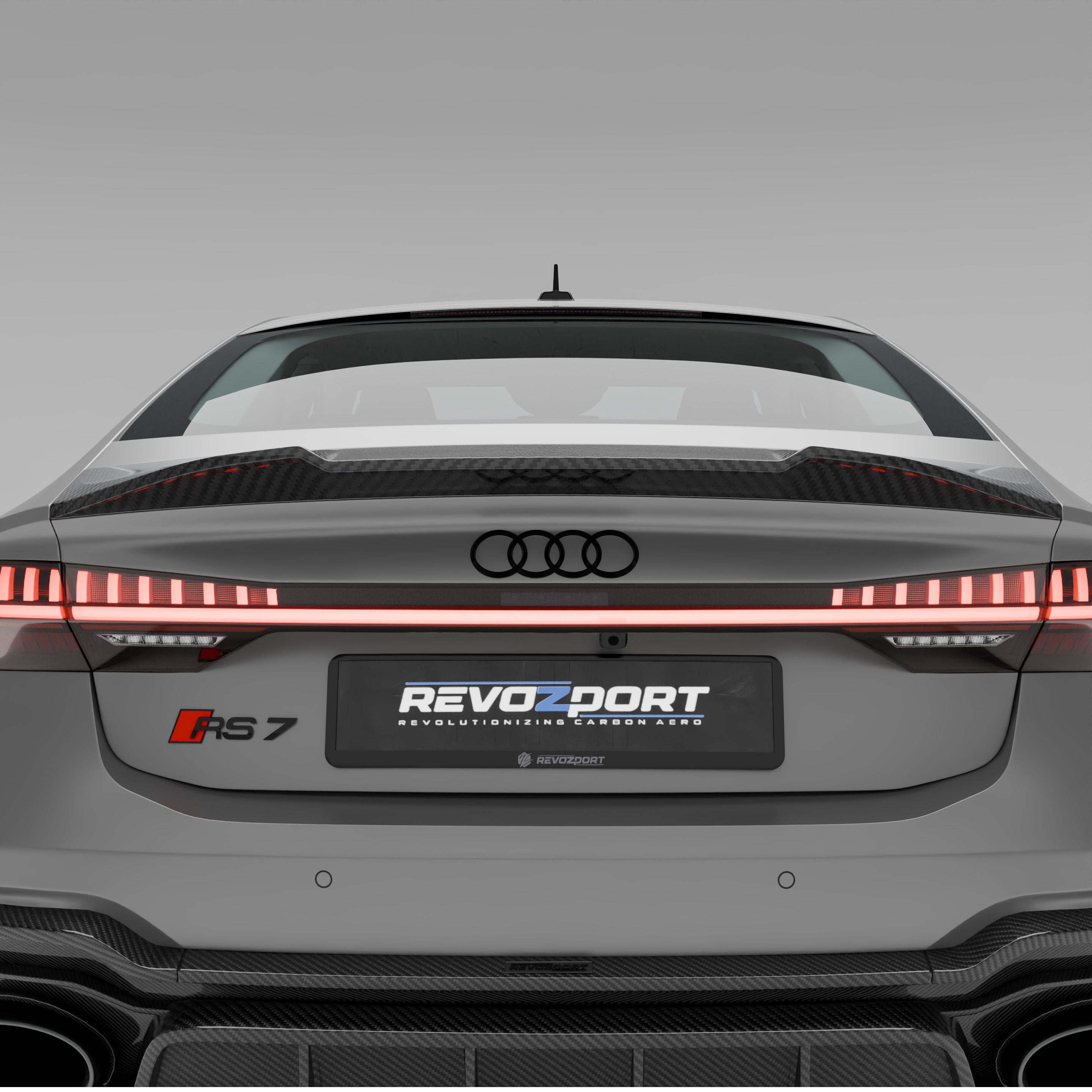 Audi RS7 C8 Carbon Fiber Spoiler - Revozport