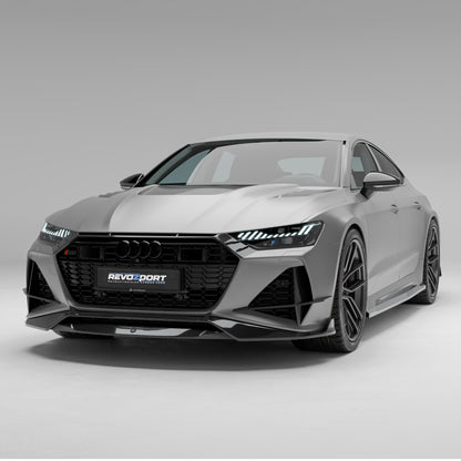 Audi RS7 C8 Sportback Carbon Fiber Front Grill - Revozport