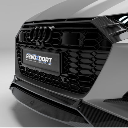 Audi RS7 C8 Sportback Carbon Fiber Front Grill - Revozport