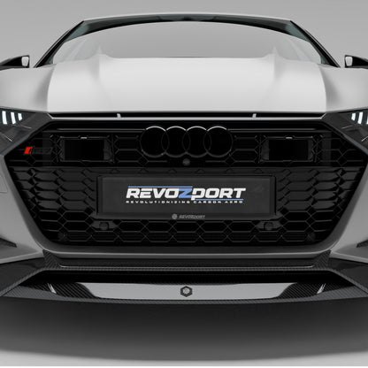 Audi RS7 C8 Sportback Carbon Fiber Front Grill - Revozport
