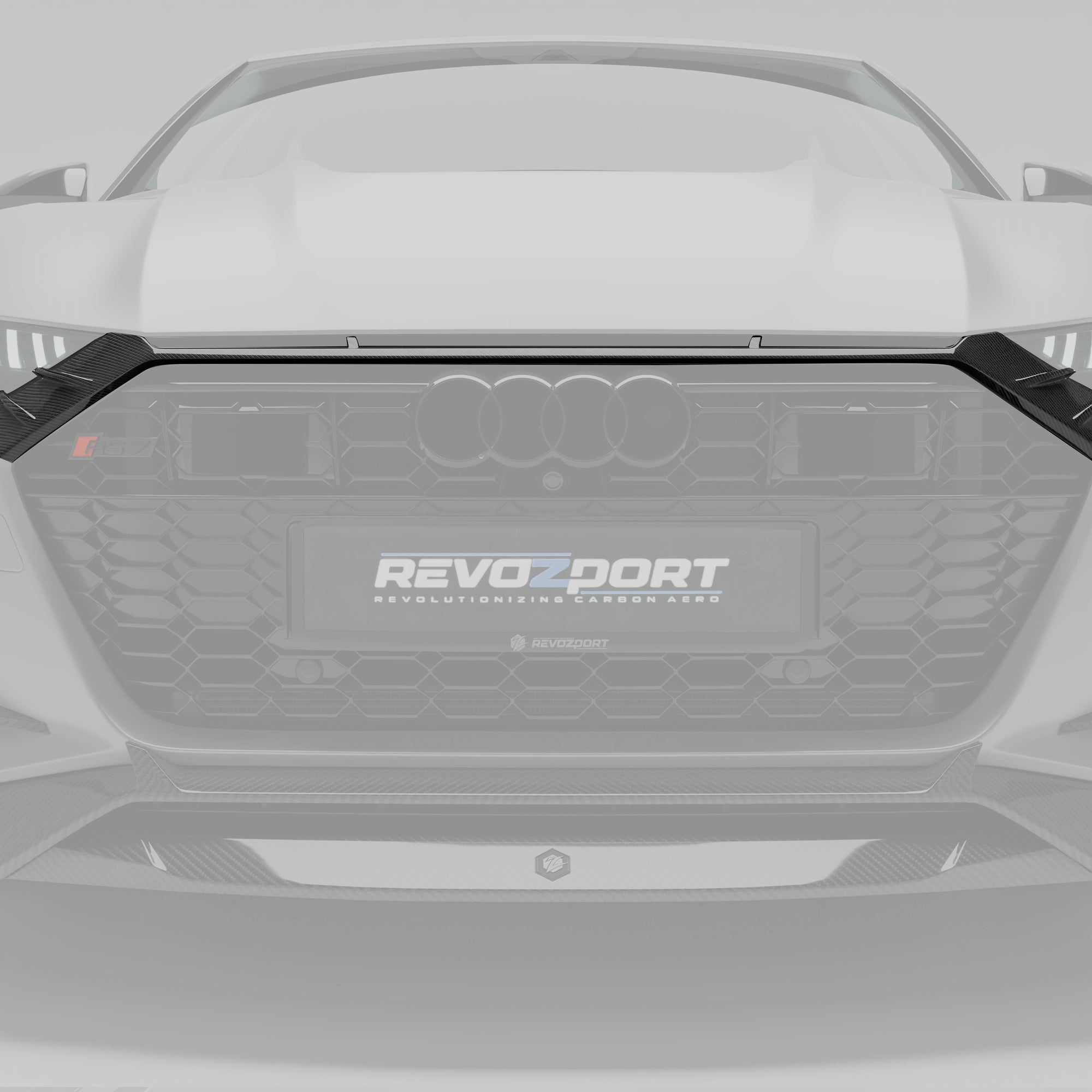 Audi RS7 C8 Sportback Carbon Fiber Front Grill
