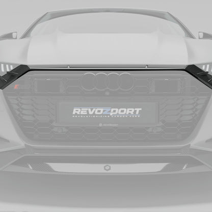 Audi RS7 C8 Sportback Carbon Fiber Front Grill - Revozport