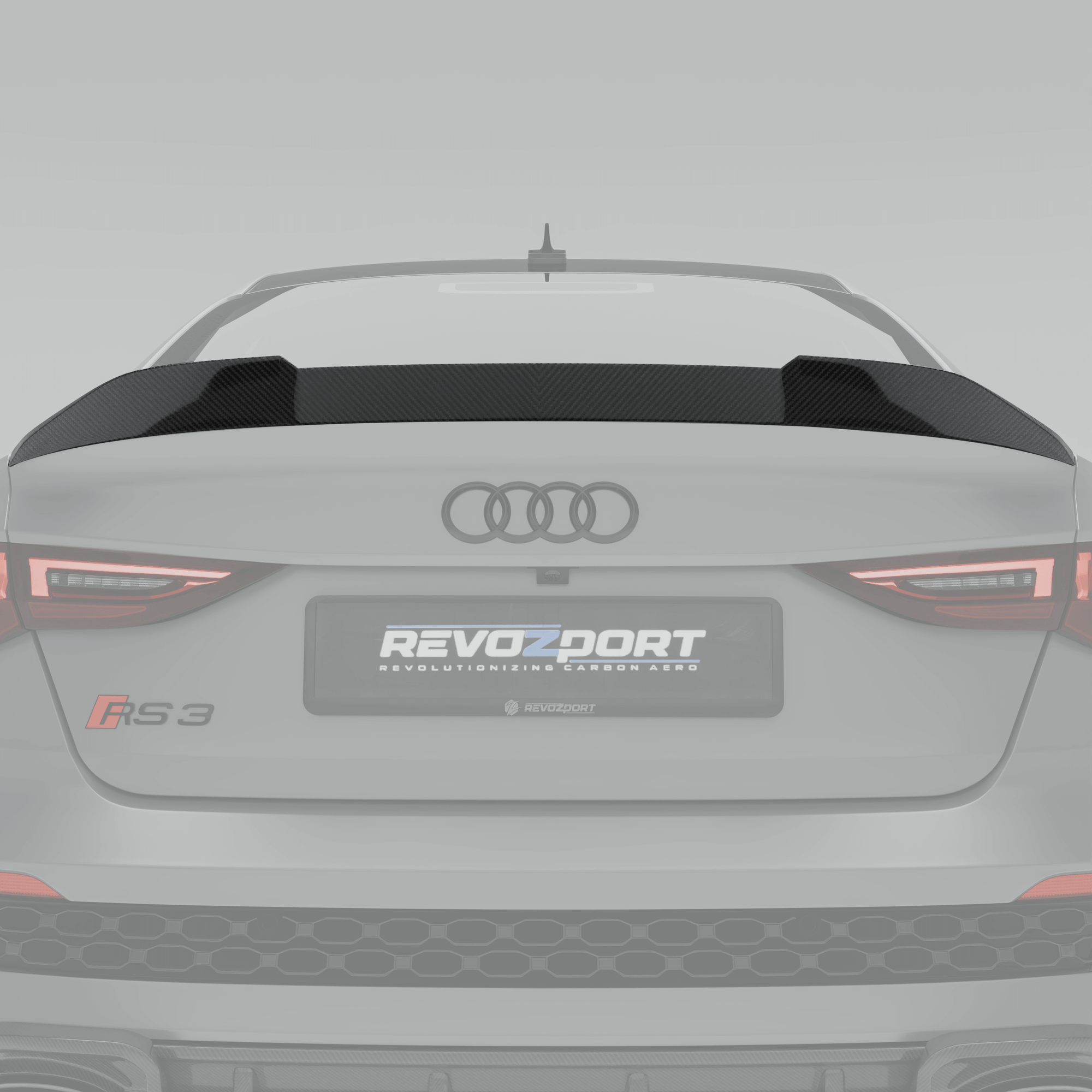 Audi RS3 8Y Limousine Carbon Fiber Spoiler