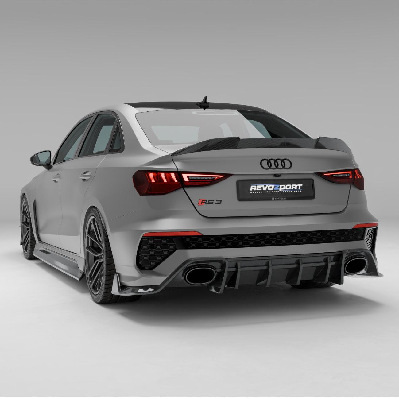 Audi RS3  8Y Limousine Carbon Fiber Renderings