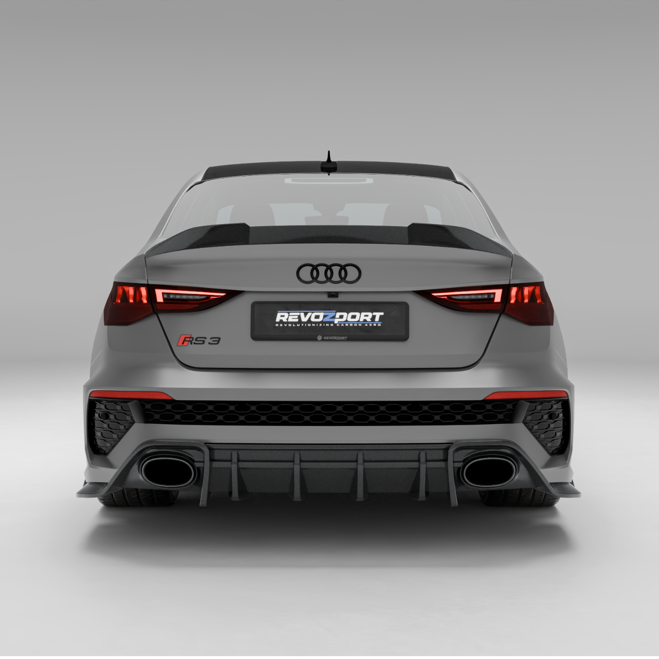 Audi RS3  8Y Limousine Carbon Fiber Renderings