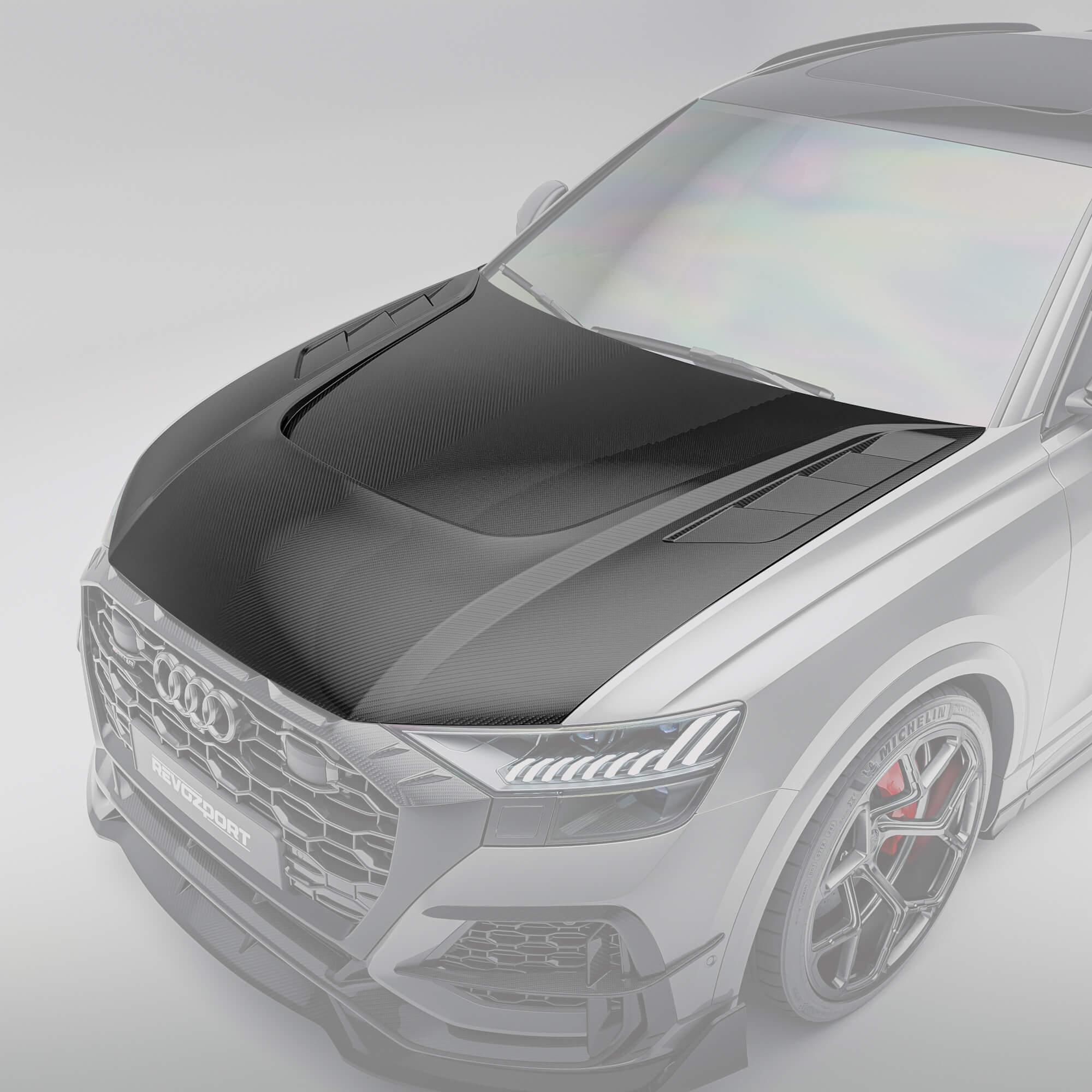 Audi RSQ8 Pre-LCI Carbon Fiber Hood