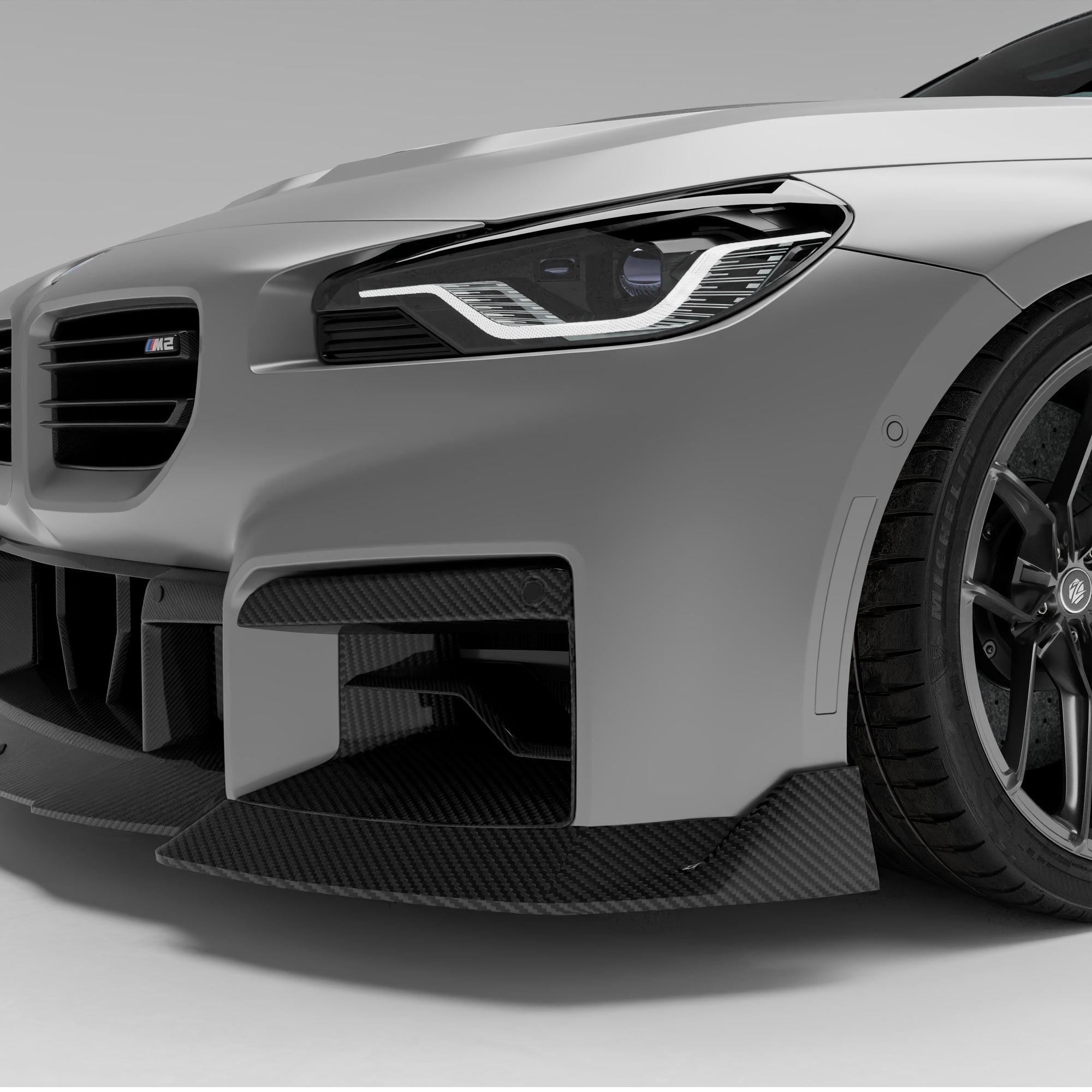 BMW M2 G87 Carbon Fiber Front Inlets
