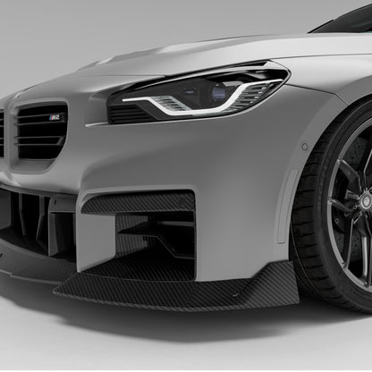 BMW M2 G87 Carbon Fiber Front Inlets - Revozport
