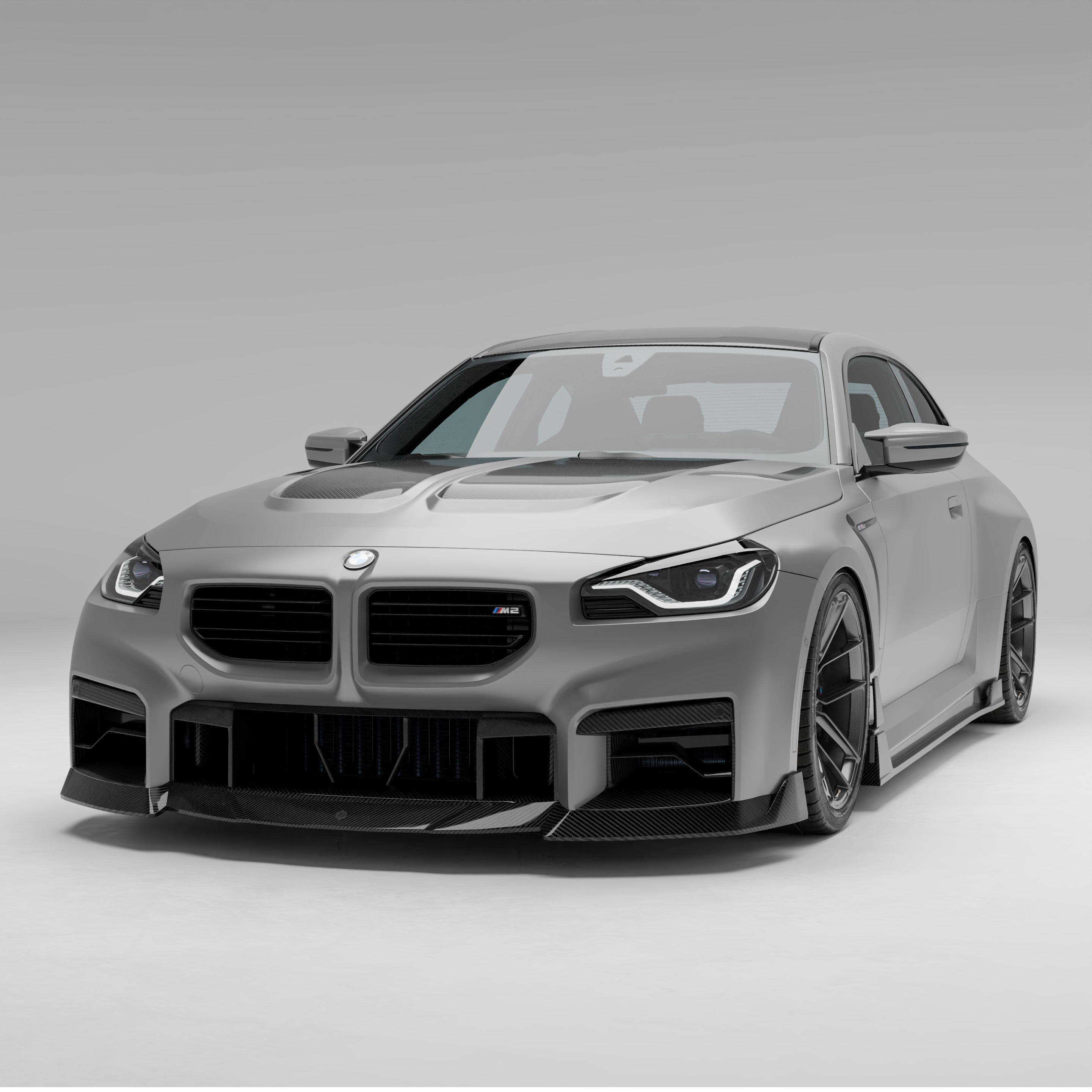 BMW M2 G87 Carbon Fiber Front Trim - Revozport