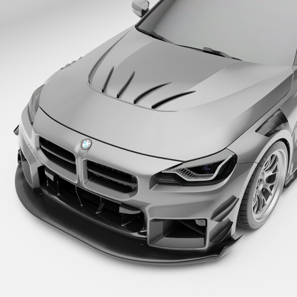 BMW M2 G87 Carbon Fiber Hood - Revozport