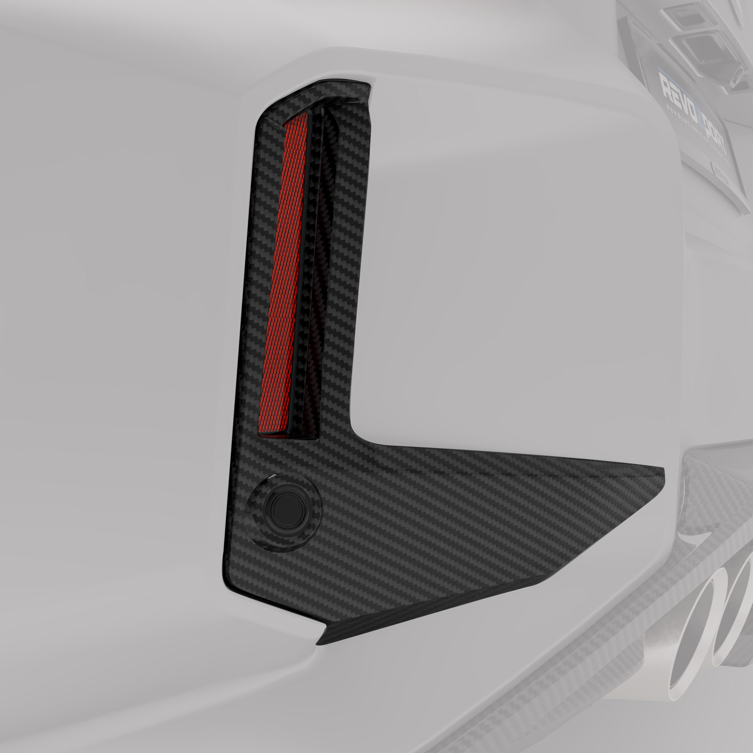 BMW M2 G87 Carbon Fiber Rear Canards - Revozport