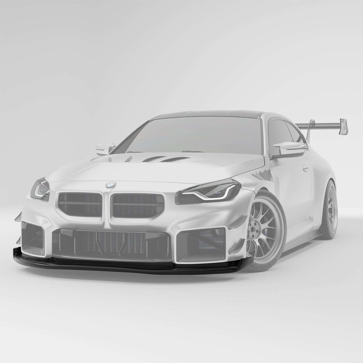 BMW M2 G87 Carbon Fiber Aero Splitter & Air Dam