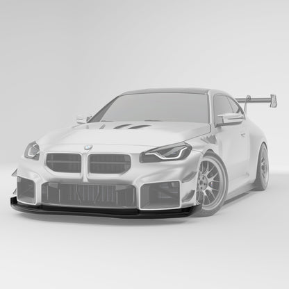 BMW M2 G87 Carbon Fiber Splitter & Air Dam - Revozport