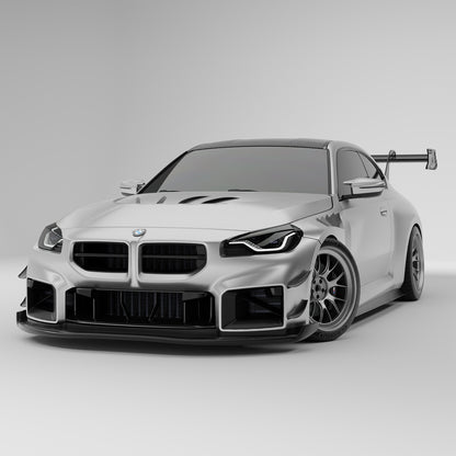 BMW M2 G87 Carbon Fiber Splitter & Air Dam - Revozport