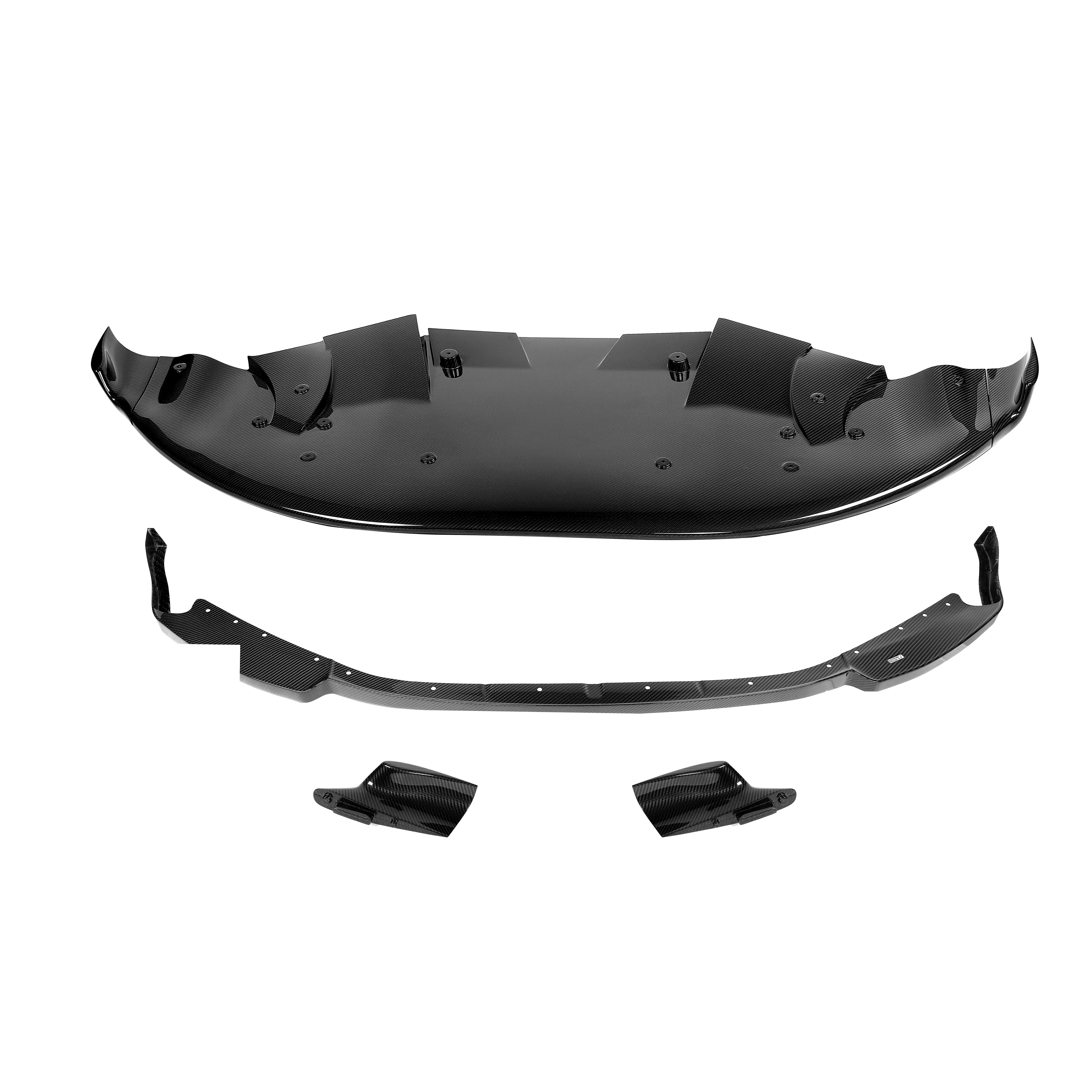 BMW M2 G87 Coupé 2023+ Carbon Fiber Splitter & Air Dam – Revozport