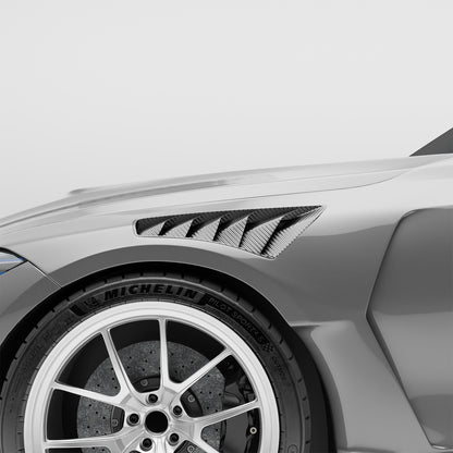 BMW M3 G80 Carbon Fiber Front Fenders - Revozport