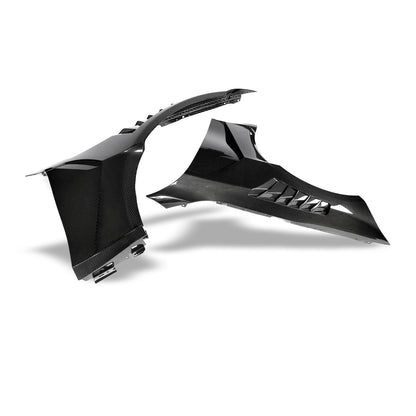 BMW M3 G80 Carbon Fiber Front Fenders - Revozport