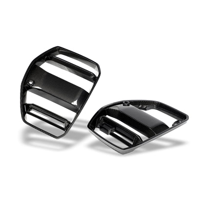 BMW M4 G82 Carbon Fiber Front Grill（with ACC） - Revozport