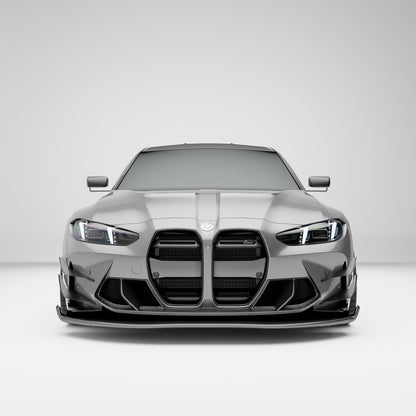 BMW M3 G80 Carbon Fiber Front Bumper Inlets - Revozport