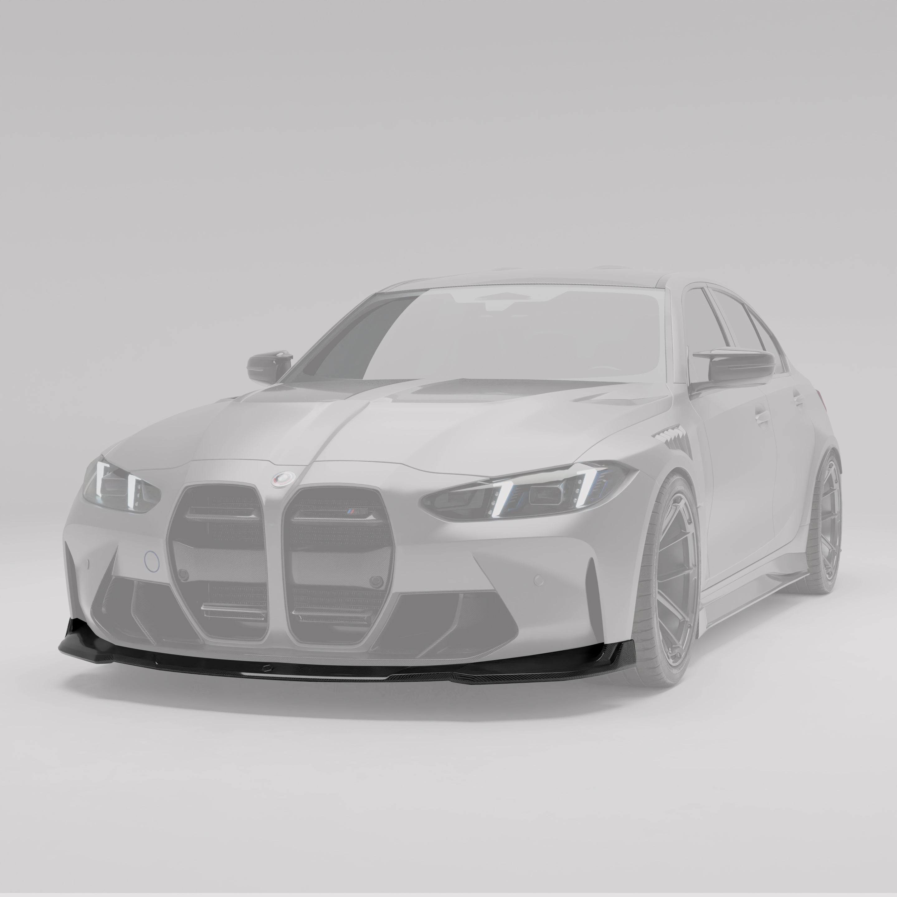 BMW M3 G80 Sedan 2021+ Carbon Fiber Front Lip - Front Splitter
