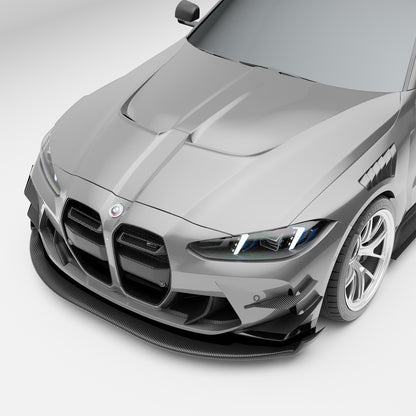 BMW M3 G80 Carbon Fiber Hood - Revozport