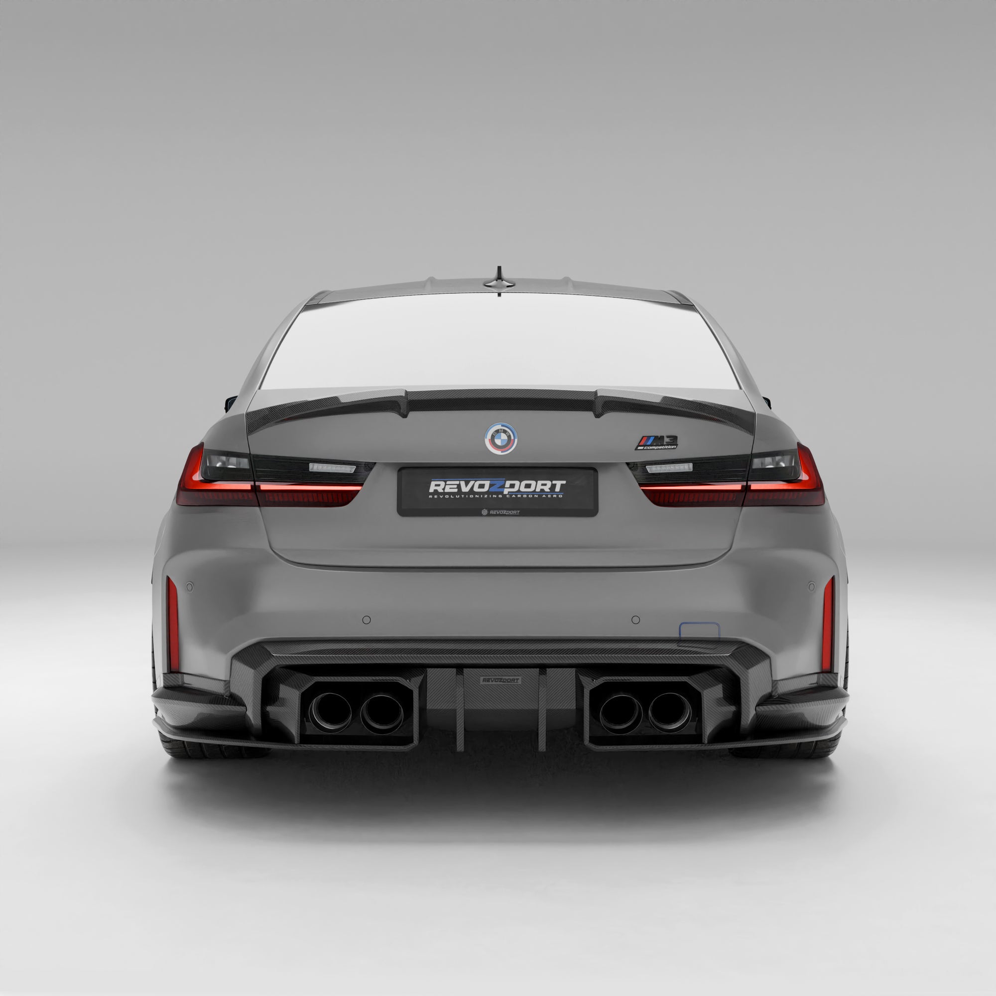 BMW M3 G80 Carbon Fiber Rear Diffuser