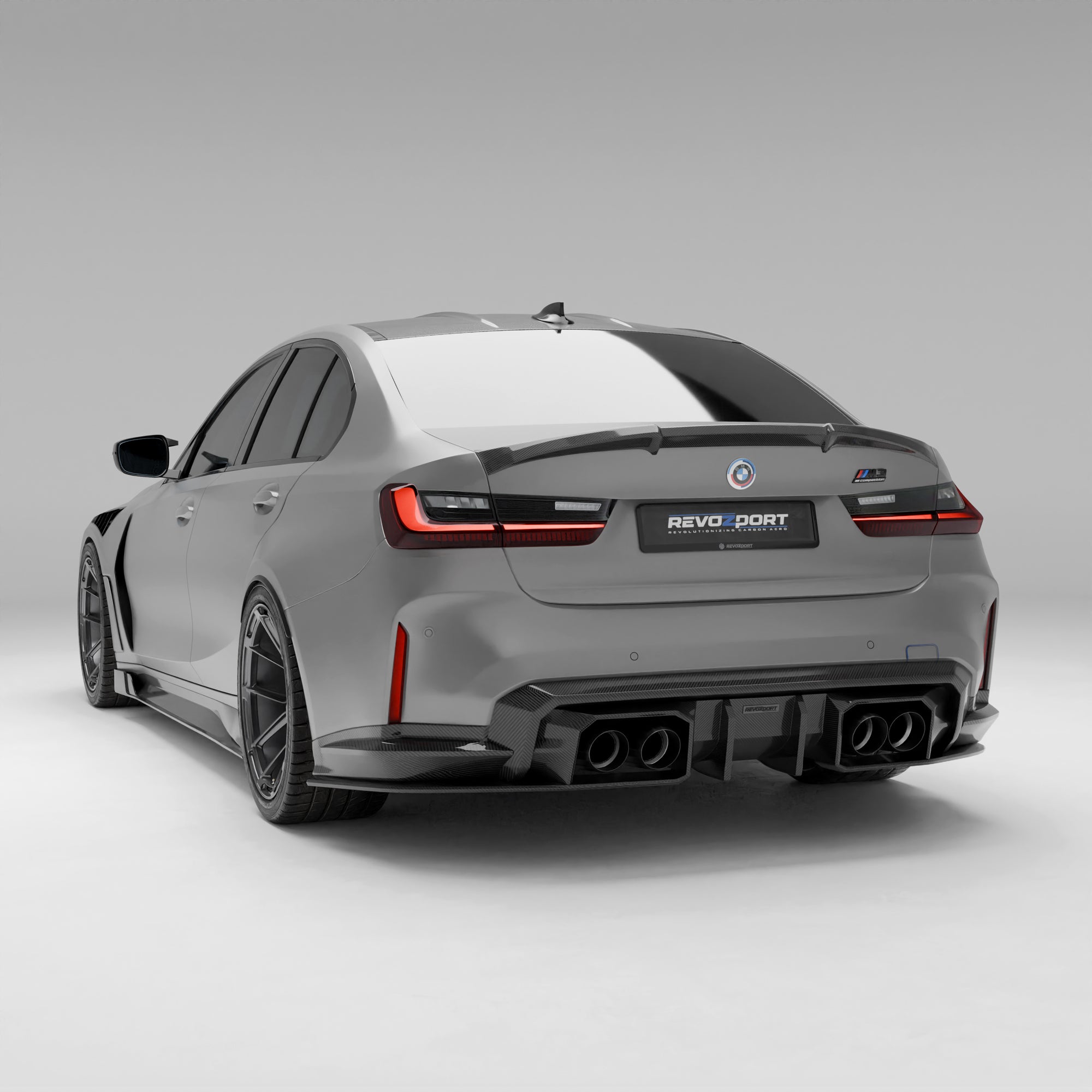 BMW M3 G80 Carbon Fiber Rear Diffuser