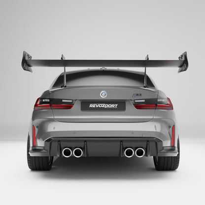 BMW M3 G80 Carbon Fiber Rear Wing - Revozport