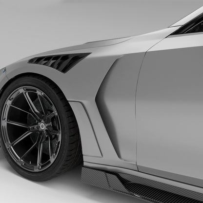 BMW M3 G80 Carbon Fiber Side Fenders - Revozport