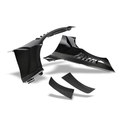 BMW M3 G80 Carbon Fiber Side Fenders - Revozport
