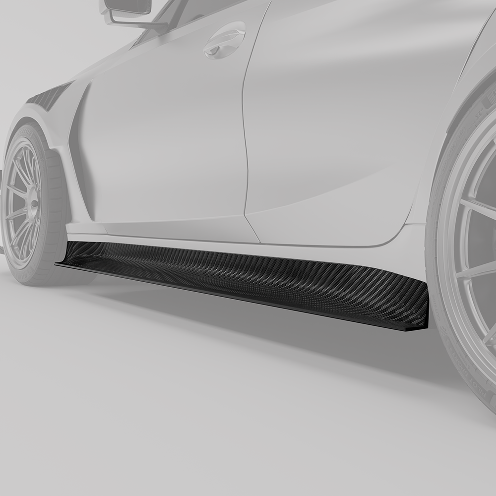 BMW M3 G80 Carbon Fiber Aero Side Skirts