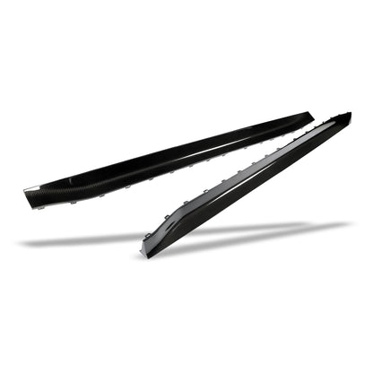 BMW M3 G80 Carbon Fiber Side Skirts - Revozport