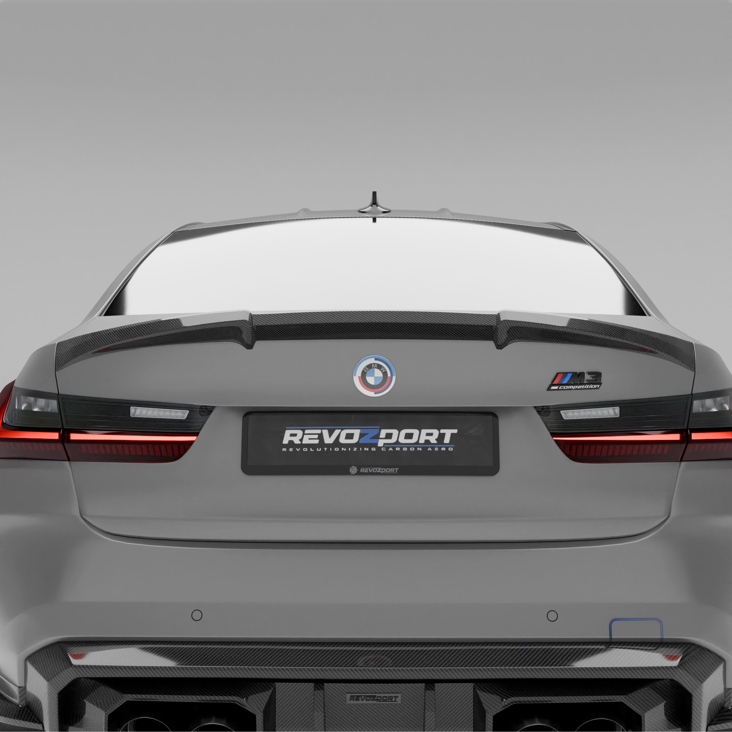 BMW M3 G80 Carbon Fiber Trunk Spoiler | RevoZport – Revozport