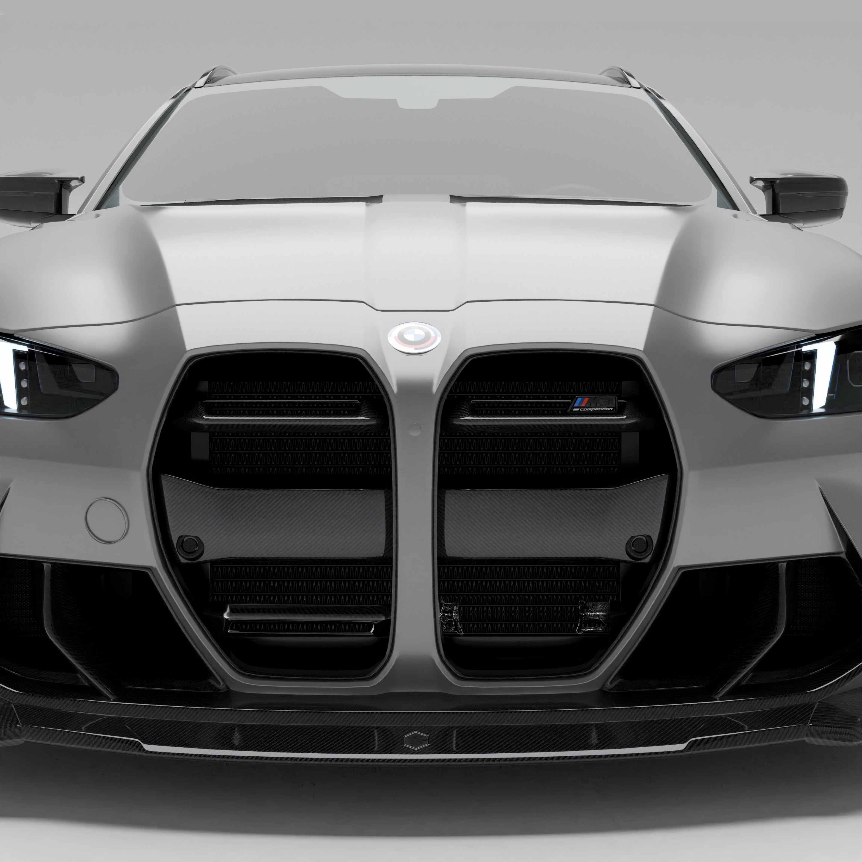 BMW M3 G81 Carbon Fiber Front Grill ( with ACC) - Revozport