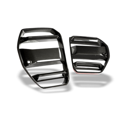 BMW M3 G80 Sedan Carbon Fiber Front Grill (without ACC) - Revozport